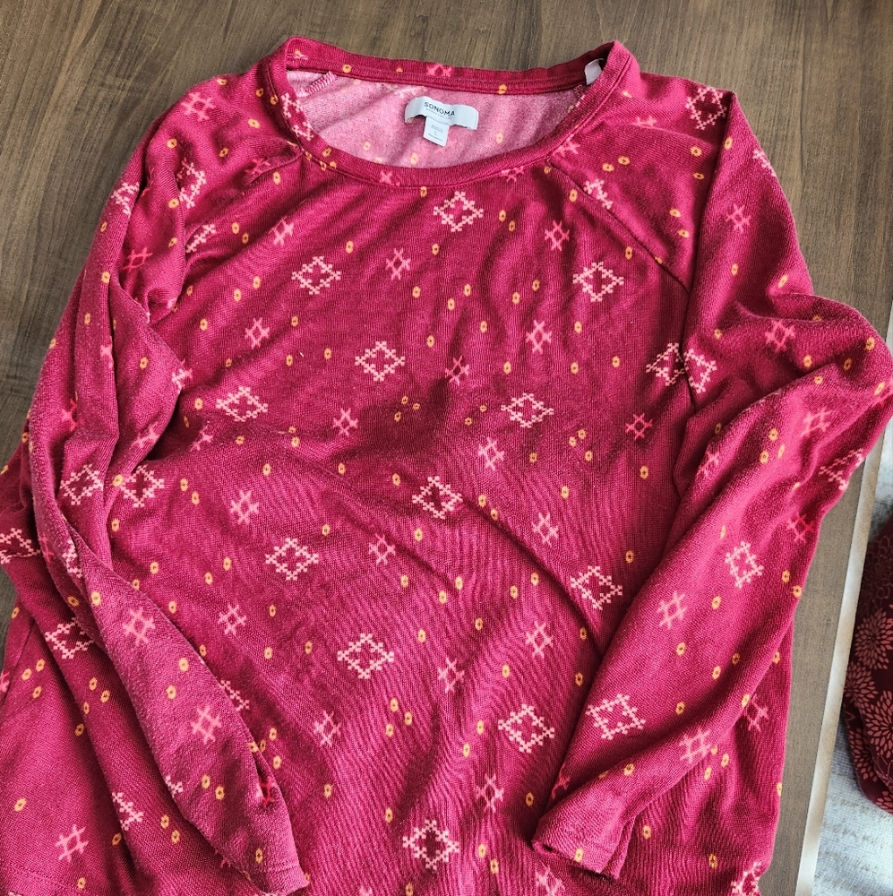 Sonoma Pajama Set size Large